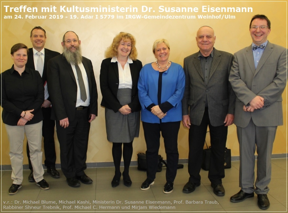Ulm, 24.02.2019 - Treffen mit Kultusministerin Dr. Susanne Eisenmann