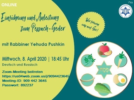 Einführung und Anleitung zum Pessach-Seder mit Rabbiner Yehuda Pushkin