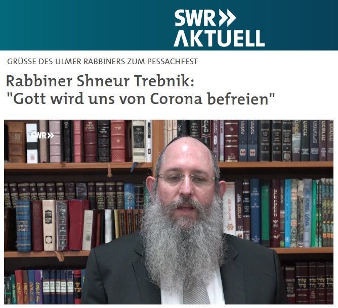 Grußbotschaft von Rabbiner Shneur Trebnik zu Pessach