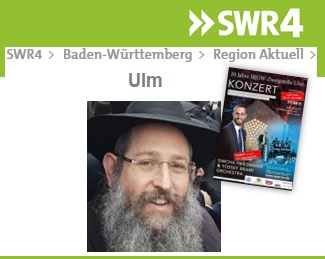 20 Jahre IRGW-Zweigstelle Ulm - Rabbiner Shneur Trebnik im SWR4-Portrait