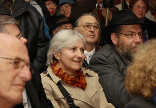 ... Staatsminister Israels, Susanne Jakubowski, IRGW-Vorstandsmitglied und ...