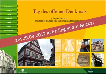 Tag des offenen Denkmals 2012 - Besichtigung des IRGW-Gemeindezentrums in Esslingen (Im Heppcher 3) mglich