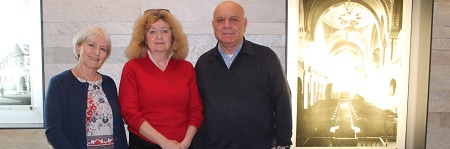 Vorstand der IRGW - Susanne Jakubowski, Prof. Barbara Traub (Vorstandssprecherin) und Michael Kashi