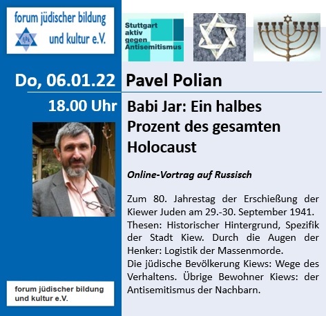 Pavel Polian - Babi Jar: Ein halbes Prozent des gesamten Holocaust