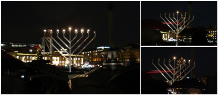 Gemeinsames Znden der Chanukka-Lichter in Stuttgart - 7. Dezember 2010 | 1 Tewet 5771