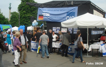 Israeltag in Stuttgart am 10. Mai 2011