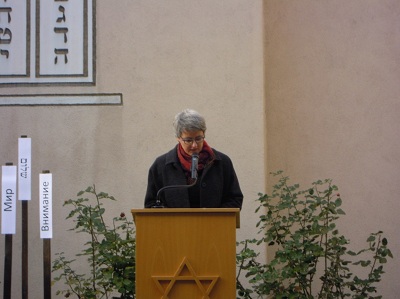 Staatsministerin Silke Krebs erinnert fr das Land Baden-Wrttemberg an die Ereignisse der Reichspogromnacht vor 74 Jahren